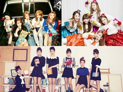 Battle Comeback 4Minute vs A Pink vs Crayon Pop, Siapa Juaranya?